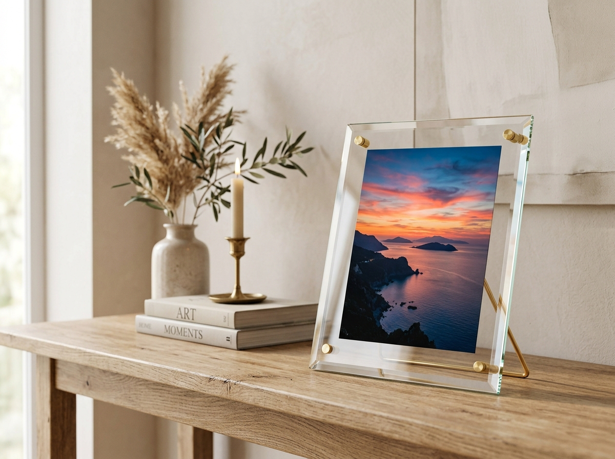 Premium Glass Photo Frame