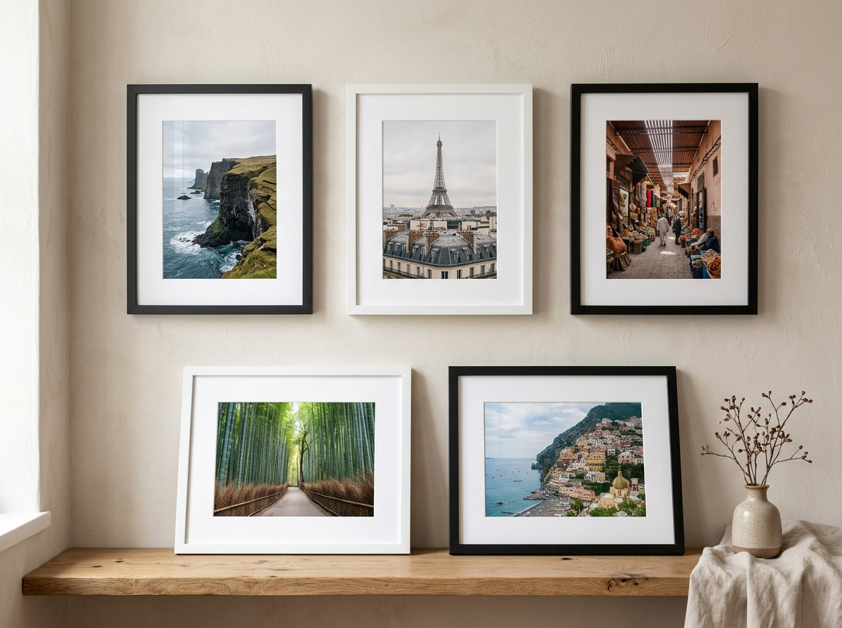 Sleek Polymer Photo Frame